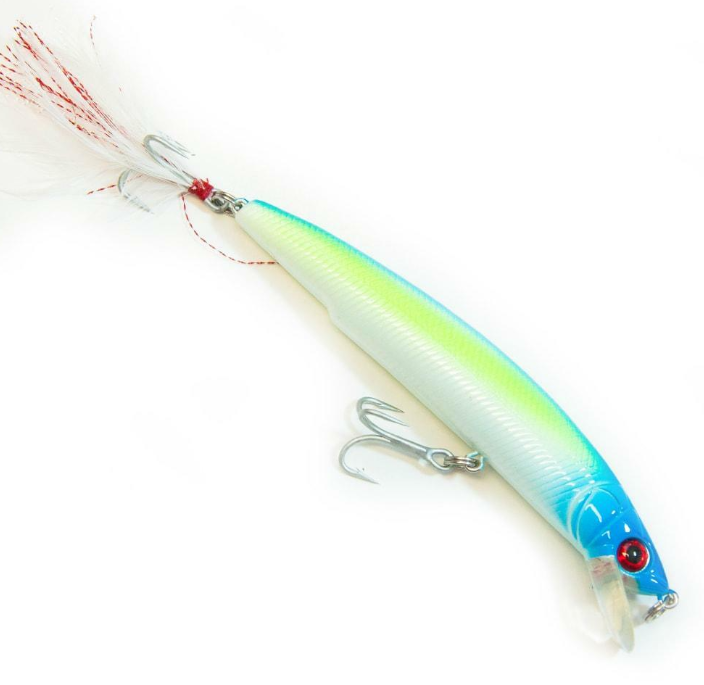 VENSE - CURVE MINNOW LURE L19 BLUE BACK