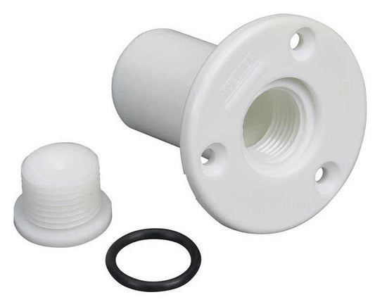 Moeller Transom Drain Tube with Plug