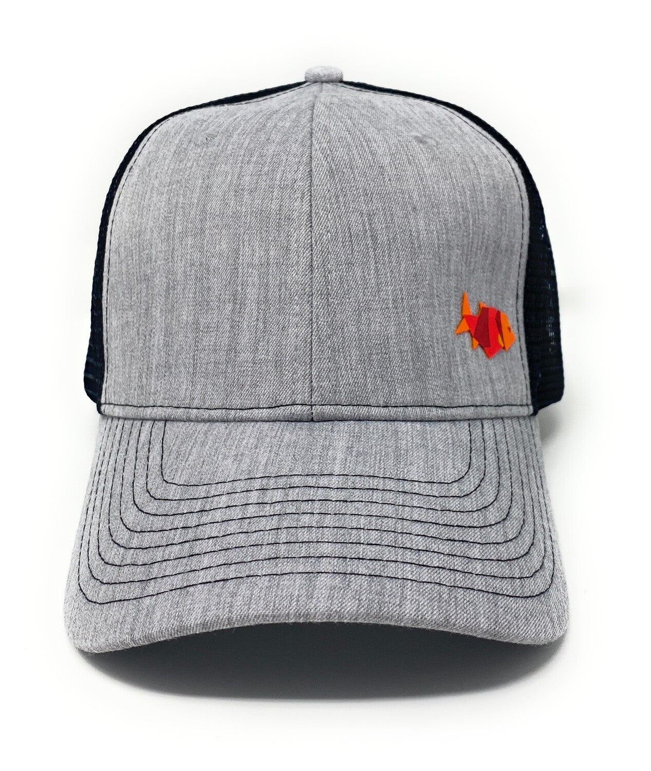 VENSE-HAT/CAP RUBBER PATCH JACK-GRAY