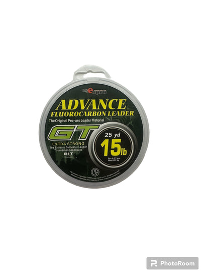 GT Fluorocarbon Advance 15lb - 100lb