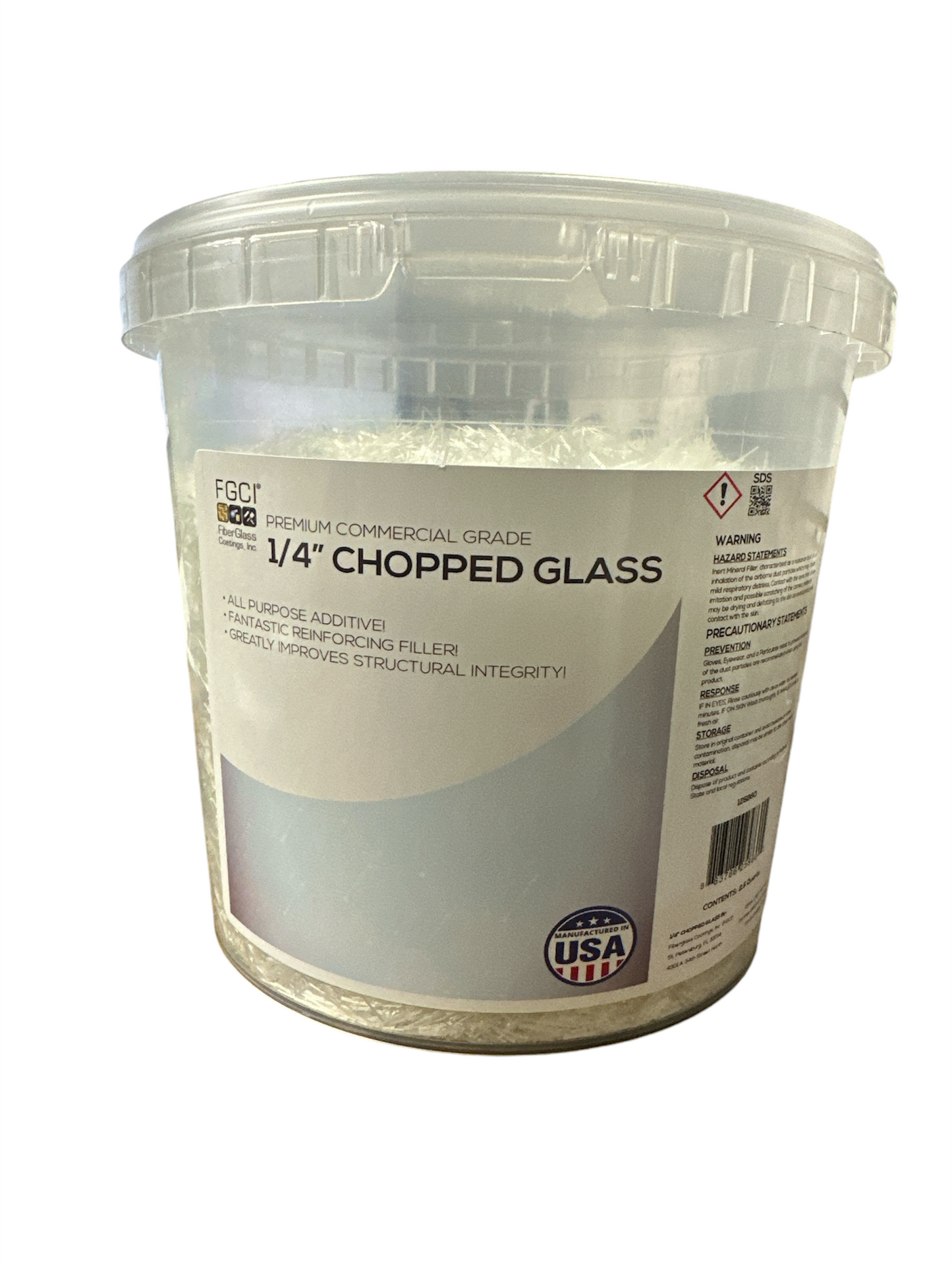 FGCI 1/4" Chopped Glass