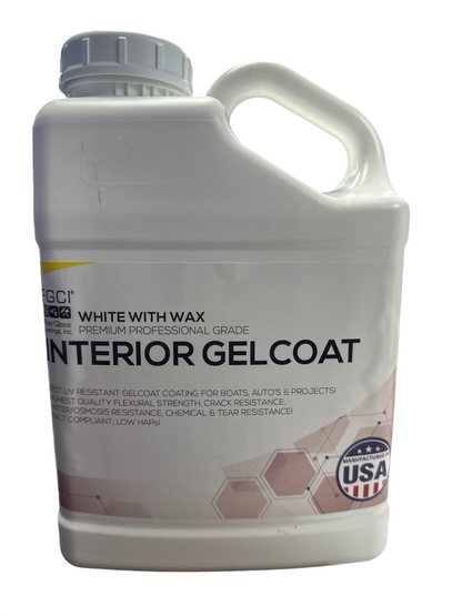 INTERIOR GEL COAT White with Wax