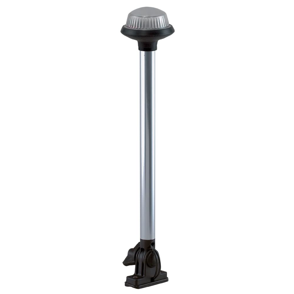 Perko Coastal Series White All-Round Lights - Folding VERTICAL MOUNT