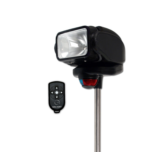 GOLIGHT GoBee Stanchion Mount Searchlight with Wireless Handheld Remote