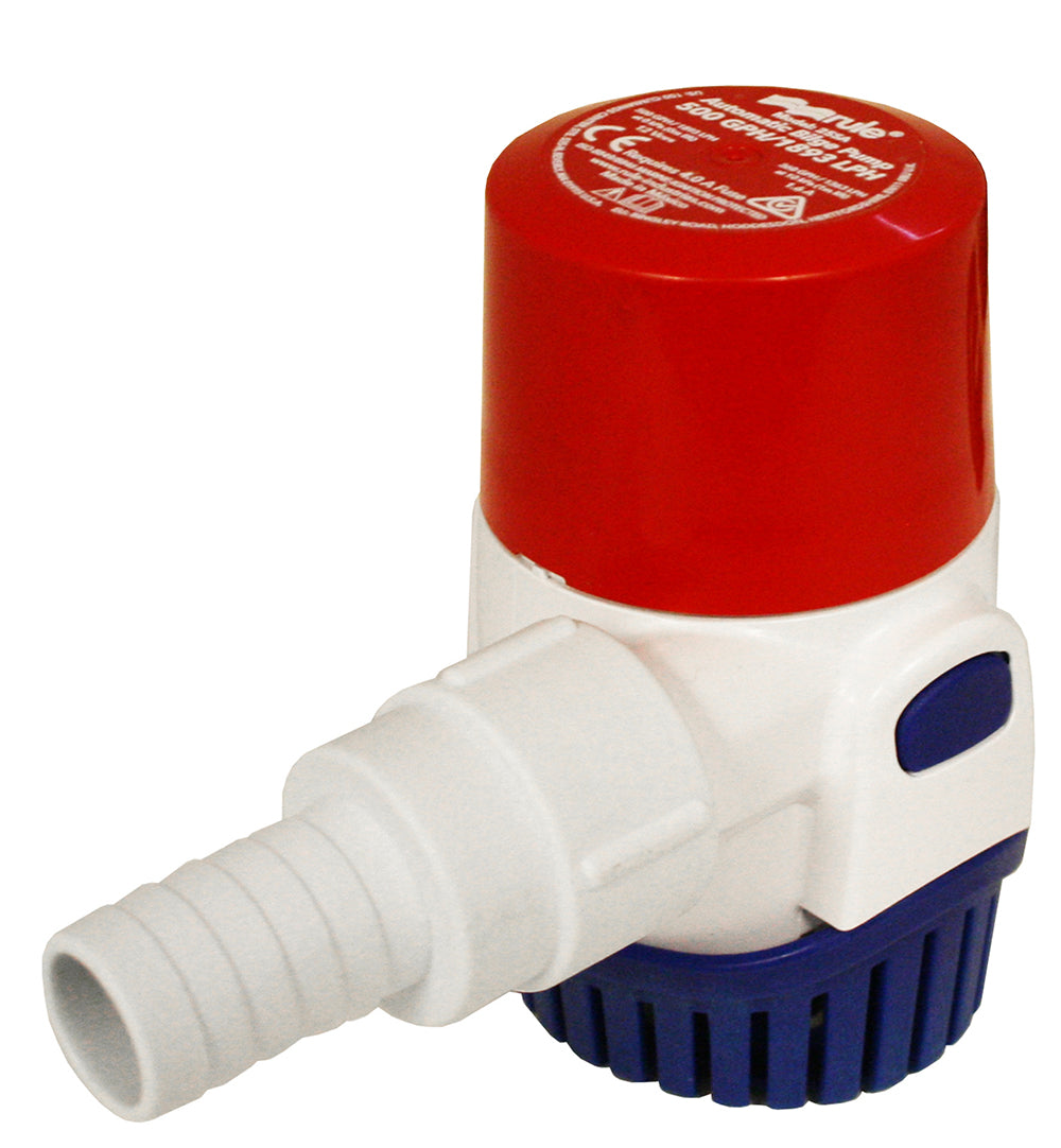 Rule Automatic Submersible Bilge Pumps DISCHARGE 3/4”