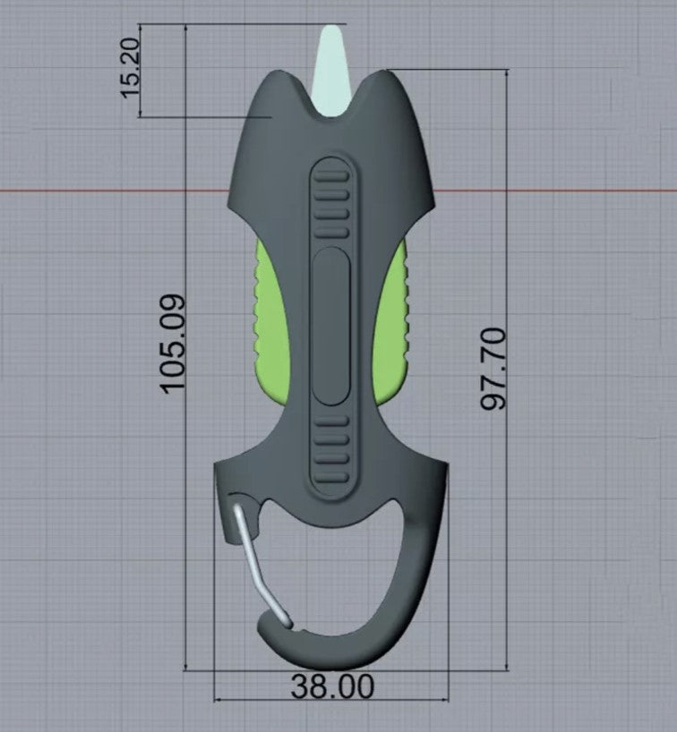 VENSE- Retractable Ceramic Line Cutter