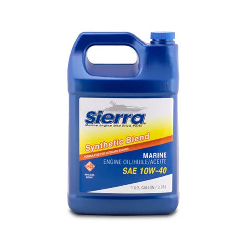 Sierra 10W-40 Semi Synthetic FC-W Oil 1 U.S. GALLON