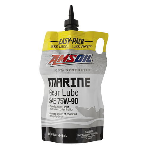 AMSOIL SYNTHETIC MARINE GEAR LUBE 75W-90. 1U.S. Quart 946ml