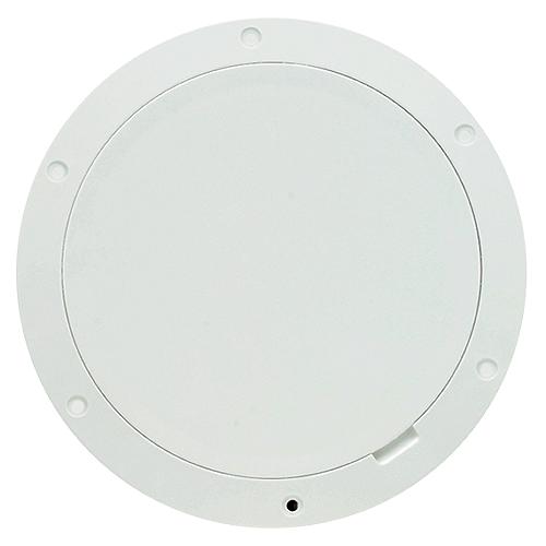 Beckson Pry-Out Deck Plate With Standard Trim Ring, Smooth Center.