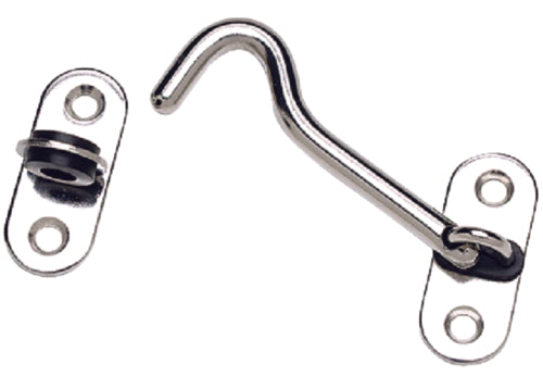 CABIN DOOR HOOK - 304 STAINLESS STEEL 3"