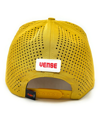 VENSE Flat Rubber Patch Snapback Cap