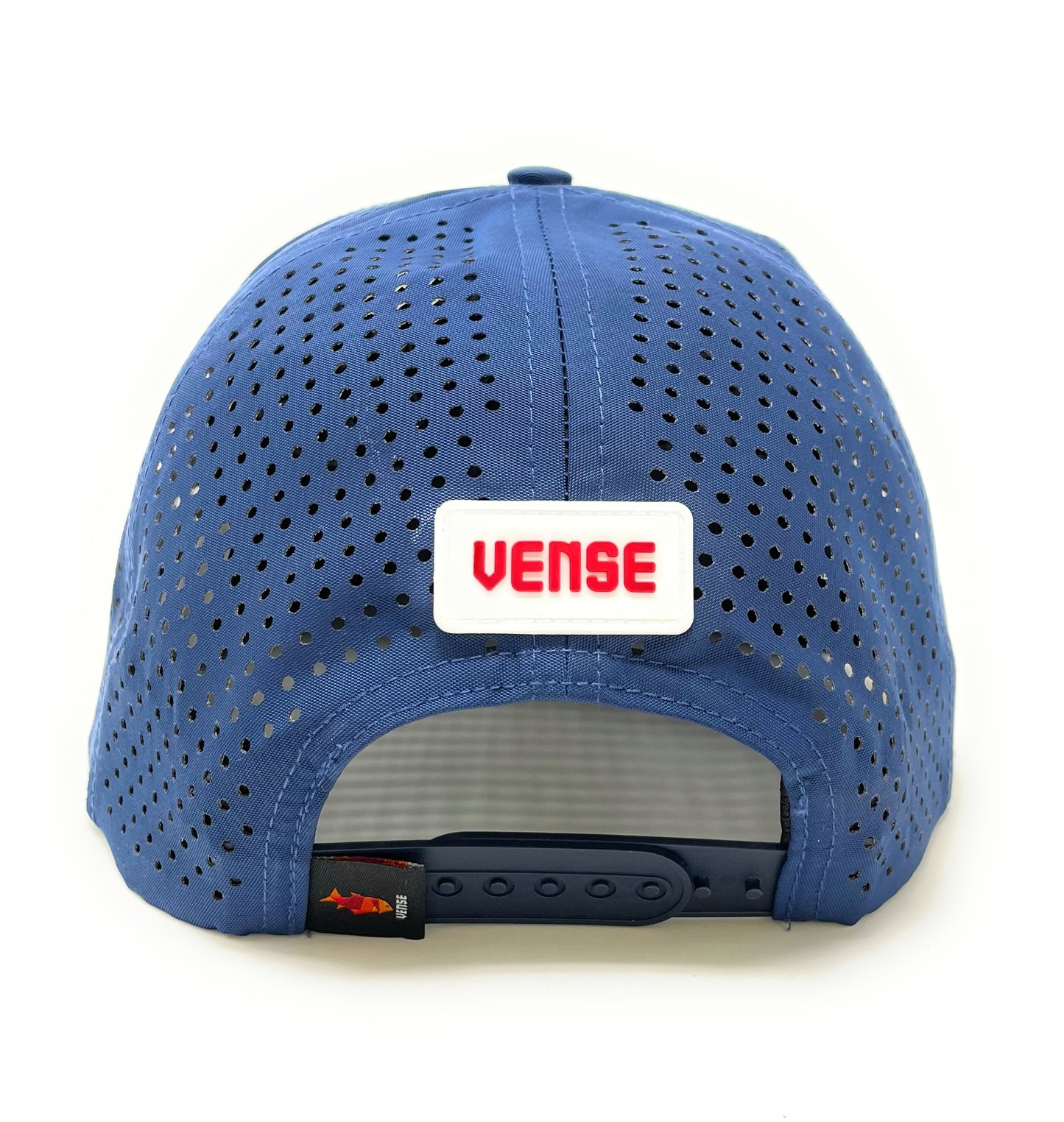 VENSE Flat Rubber Patch Snapback Cap