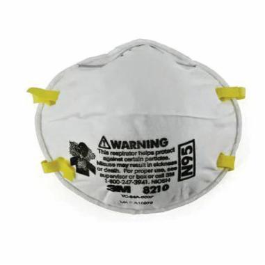 3M 8210, N95 Particulate Respirator