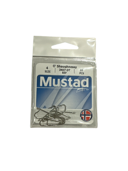 Mustad 3407DT O'Shaughnessy Forged DT