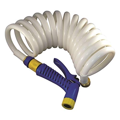 Marpac Coiled Washdown Hose with Nozzle