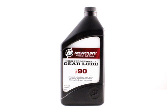 MERCURY HIGH PERFORMANCE GEAR LUBE OIL SAE90 - QUART - 92-858064K01