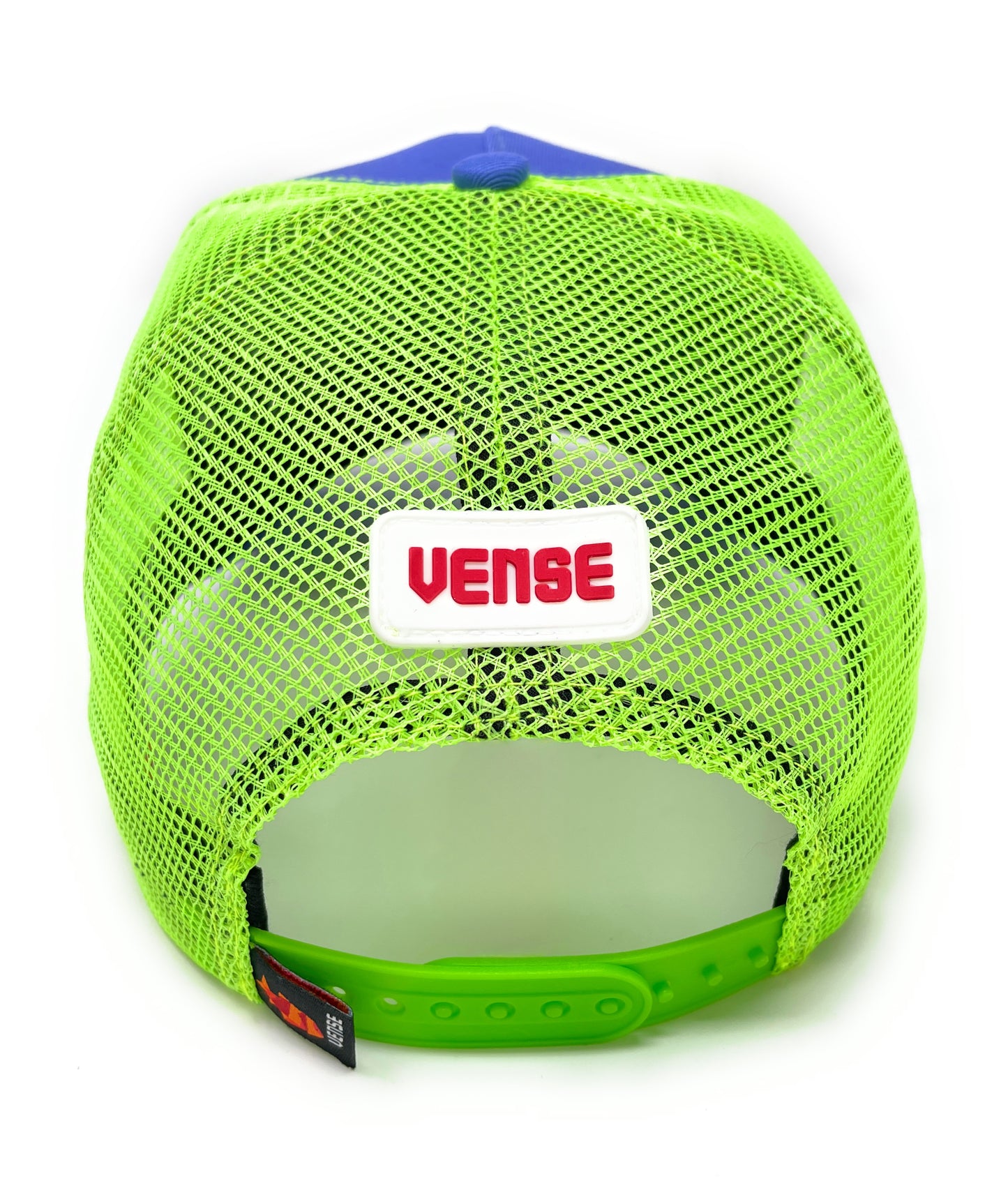 VENSE Flat Rubber Patch Snapback Cap