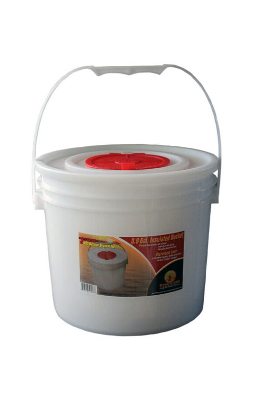 Challenge Plastic,  Insulated 3 Gal Bucket w/Lid - Bait Buckets