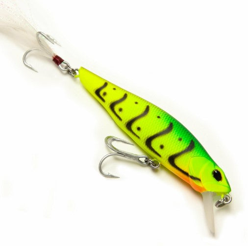 VENSE-SENUELO-PERCHA PRO 100 014 MATTE CHART CROW-MINNOW LURE