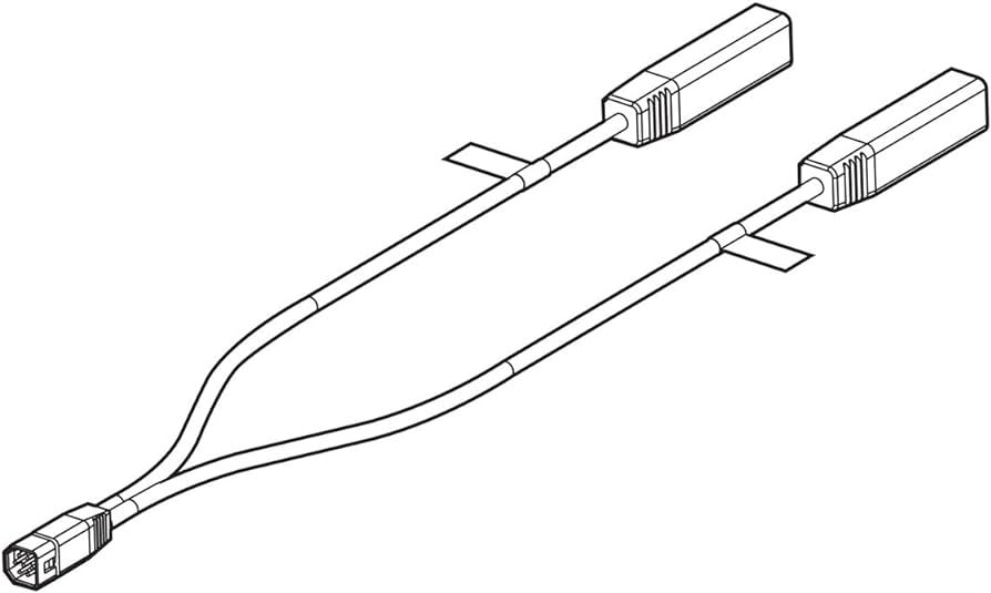 Humminbird HELIX Side Imaging Left/Right Splitter Cable