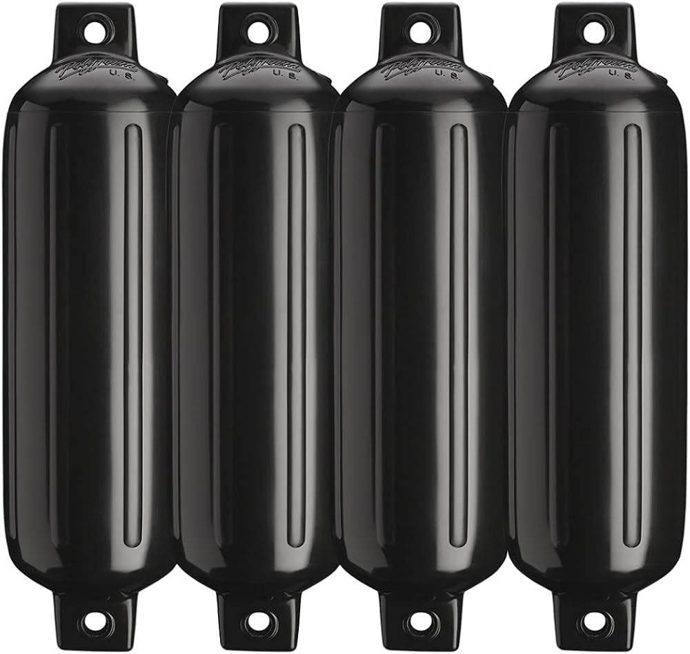 Polyform G Series Fenders with Fender Lines - 4 Pack