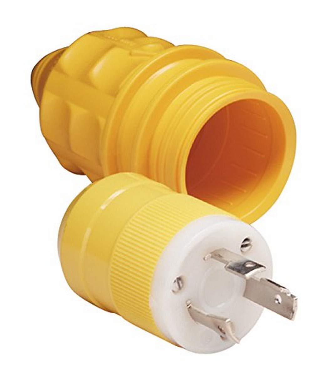 Marinco Male Locking Plug with Cover