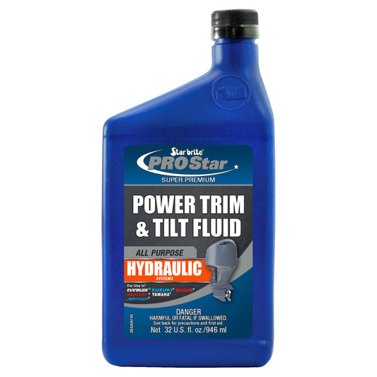 Star Brite Pro Star Super Premium Power Trim and Tilt Fluid - 32 oz