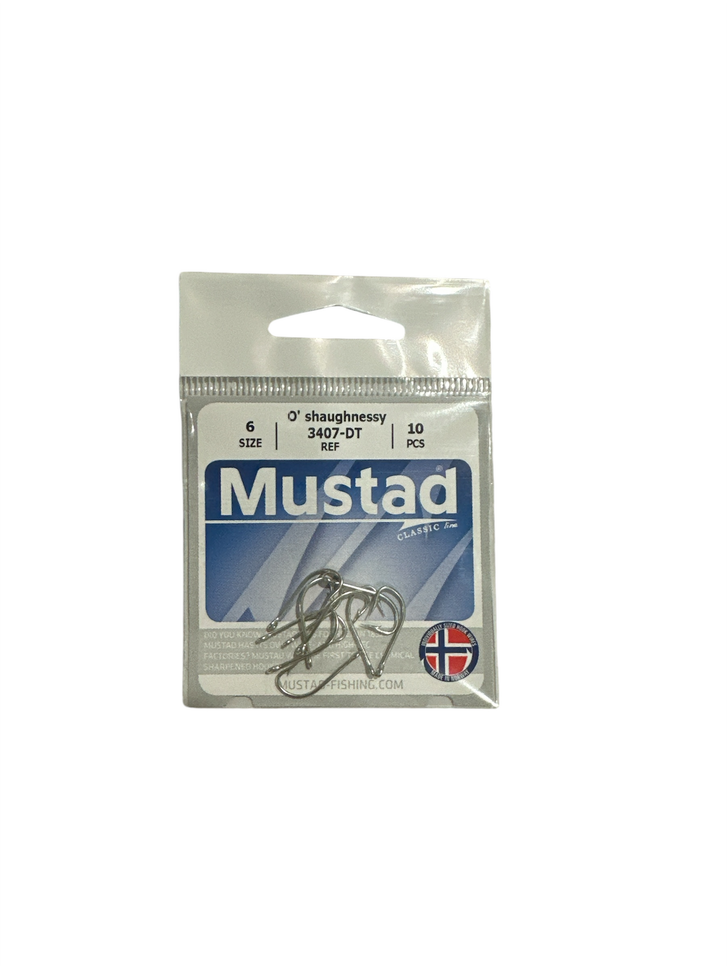 Mustad 3407DT O'Shaughnessy Forged DT