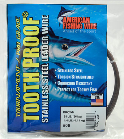 AFW Tooth Proof stainless steel Leader Wire