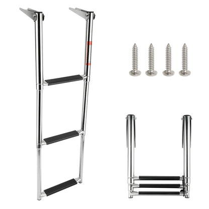 Boat Ladder, Stainless Steel 3 Step