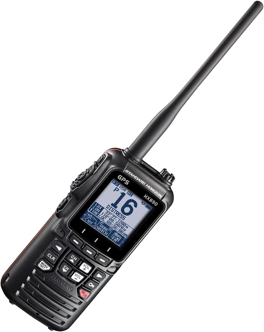 Standard Horizon Floating Handheld VHF Marine Radio with GPS