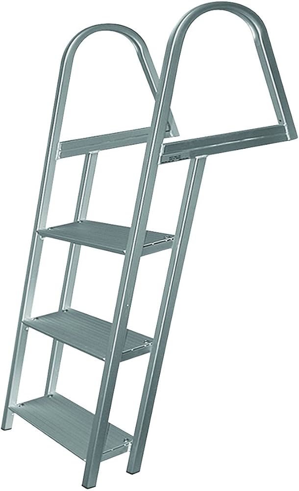 JIF Marine Pontoon/Dock Aluminum Ladders