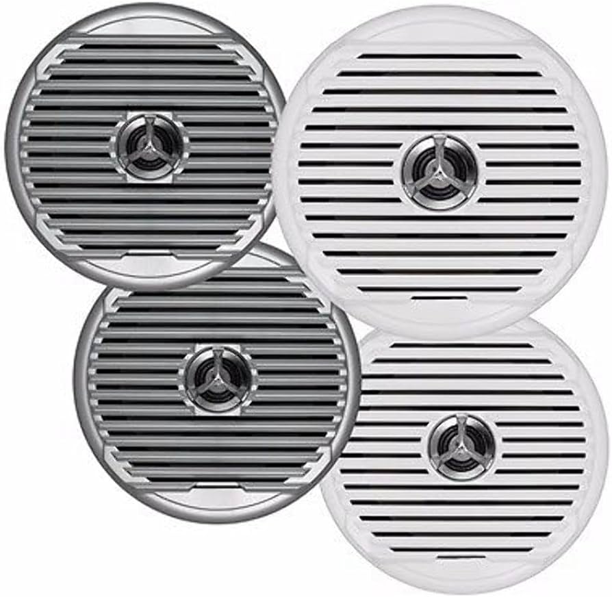 Jensen 6.5” Waterproof Coaxial Speakers