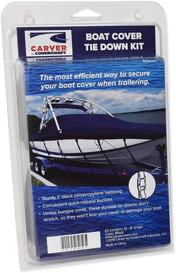 Carver Boat Cover Tie Down Kit