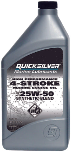 4-Stroke Synthetic Blend FC-W Outboard Oil, 25W-50