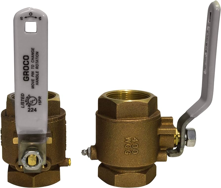 Groco IBV Series Inline Ball Valves