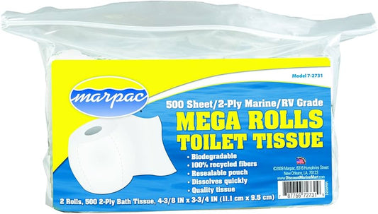 Marpac Mega Rolls Toilet Tissue