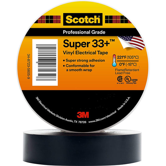 3M Scotch Super 33+ Premium Vinyl Electrical Tape