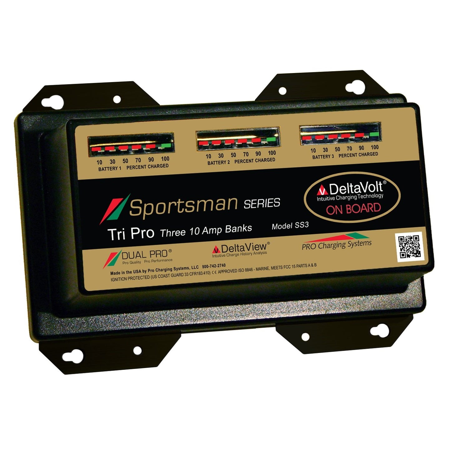 Pro Charging Systems Sportsman Series Battery Chargers AUTOPROFILE - INTUITIVE CHARGING TECHNOLOGY