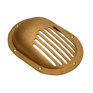 Groco Clam Shell Style Hull Strainer with Mount Ring