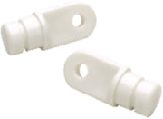 Internal Eye End, 7/8", White