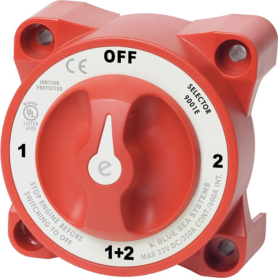 Blue Sea e-Series Selector 4 Position