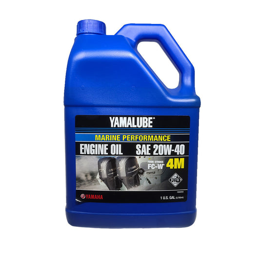 YAMAHA  Synthetic Blend - 4 Stroke Engine Oil - 1 Gal.