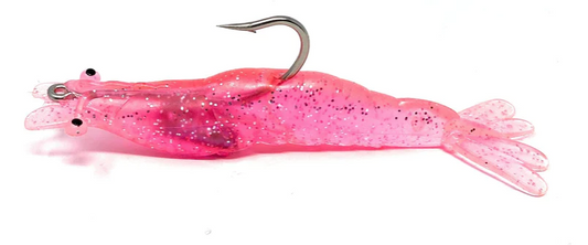 VENSE-SENUELO-Rubber shrimp 305, 009 PINK FLUORESCENTE