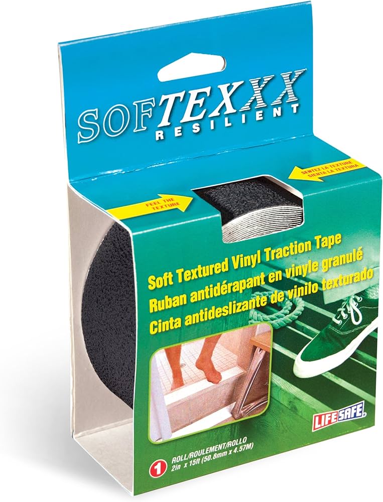 Lifesafe Soft Textured Vinyl Traction Tape - Slip-Resistant