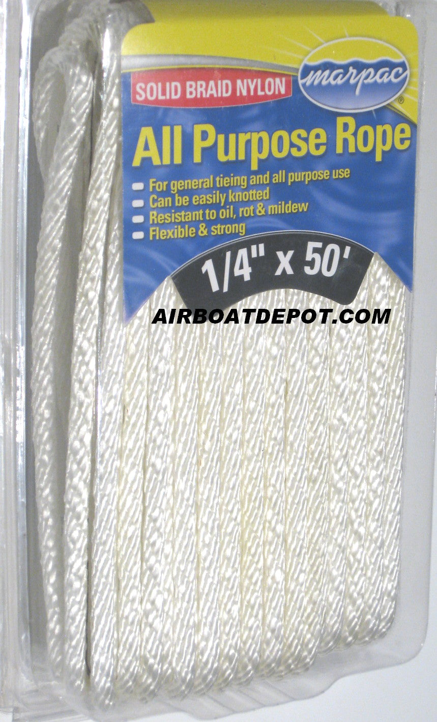 Marpac Solid Braid Nylon All Purpose Rope