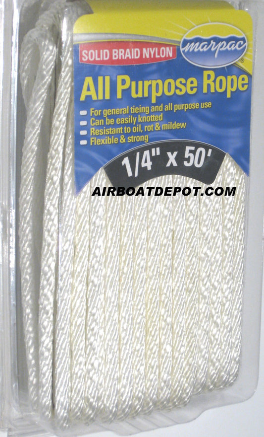 Marpac Solid Braid Nylon All Purpose Rope