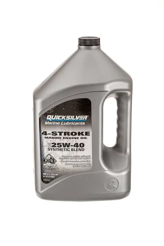 Quicksilver 25W-40 Synthetic Marine Engine Oil 1 U.S GALLON