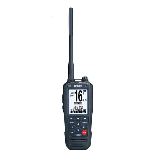 Uniden MHS335BT Handheld VHF Marine Radio with Bluetooth