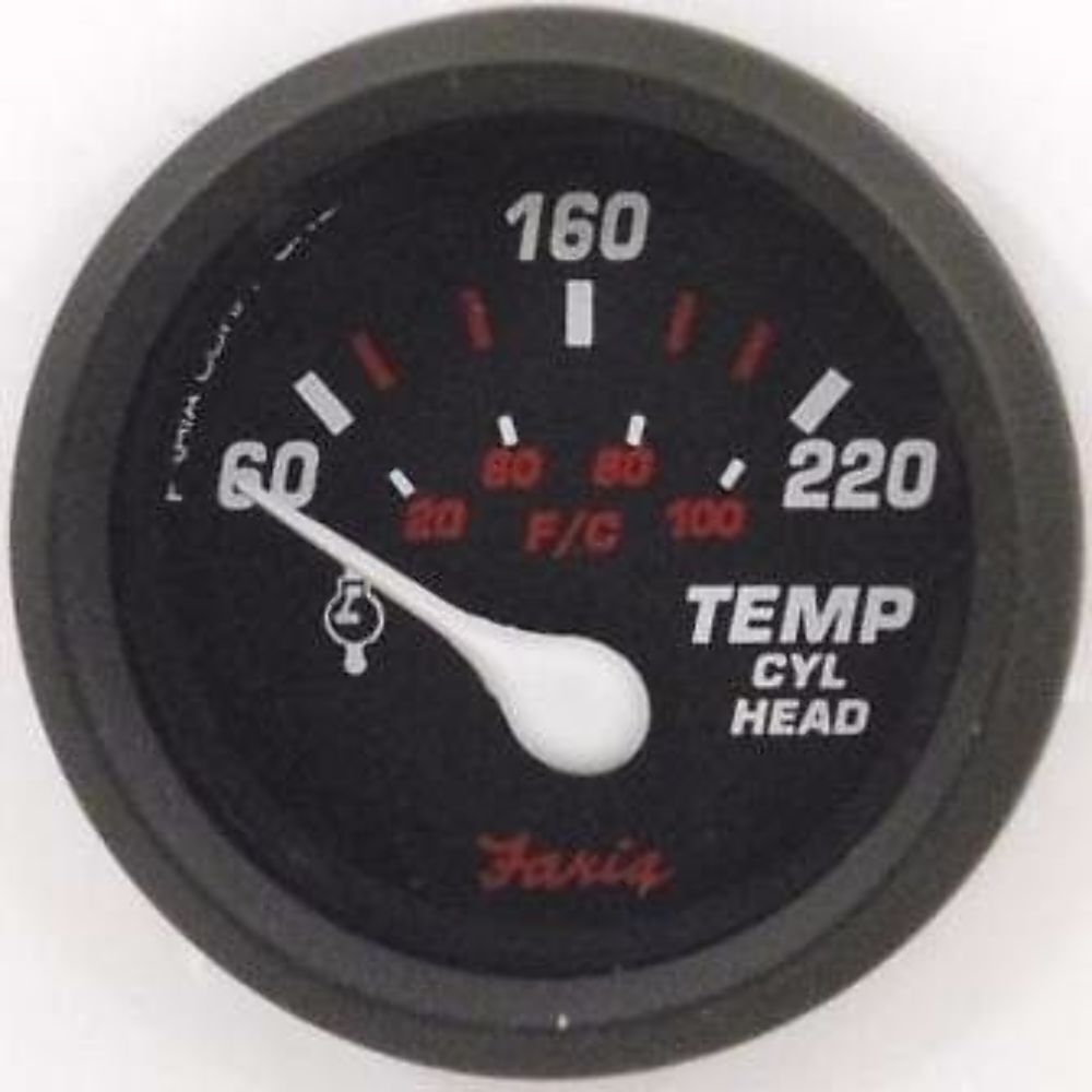 Faria Professional Red Gauges